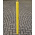 76 mm Diameter Fixed Cement In Yellow Bollard with Top Mounted Eyelet