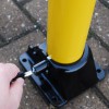 76 mm Diameter Fold Down Post (unlocking post)