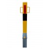 Heavy Duty Removable Security Post with Lift Out Handles (rear view)