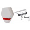 Compact Solar Powered Dummy Alarm Siren & Solar DC2 Dummy CCTV Camera