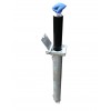 Black TP-200 Telescopic Security Post 