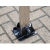 Base & Lock for the Stainless Steel 76 mm Diameter Fold Down Parking Post