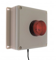 Flashing RED or Blue LED Mains Power Failure System
