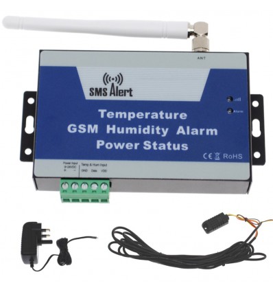 KP GSM Temperature Alarm Monitor with 5 metre Probe Extension