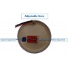 Adjustable Siren for the Wired Satellite Siren & Blue Flashing LED Alarm