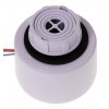 Adjustable White Siren (front panel mounting) 