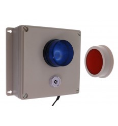 Wireless SB DA600+ Panic Alarm with an Adjustable Siren & Blue Flashing LED