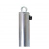 Top Chain Eyelet on the Galvanised 900-76 Fold Down Parking Post with Ground Spigit 