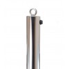 Chain Eyelet for the Stainless Steel 76 mm Diameter Fold Down Parking Post with Ground Spigot & Top Eyelet 