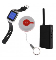 SOS Alert Watch & Pager with Signal Repeater System 7