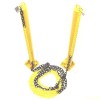2 x 900mm High Fold Down Parking Posts & 5 metres Plastic Chain. 