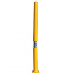 Bendy Bolt Down Tall Static Yellow Parking Post (001-3490)