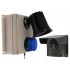 Protect-800 Driveway Alert with Loud Outdoor Siren Receiver.