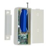 Magnetic Door & Window Alarm Contact, for the JB Solar Charged Wireless Alarm System (internal view).