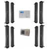 Comprehensive 2B-100 Solar Wireless DA600+ Perimeter Beams & KP9 4G Auto-Dialler System