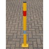 Bendy Fold Down Yellow & Red Parking Post 