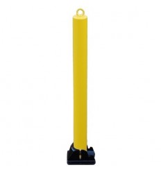 Slight Seconds 900Y-76 Fold Down Parking Post with Integral Lock & Top Mounted Eyelet