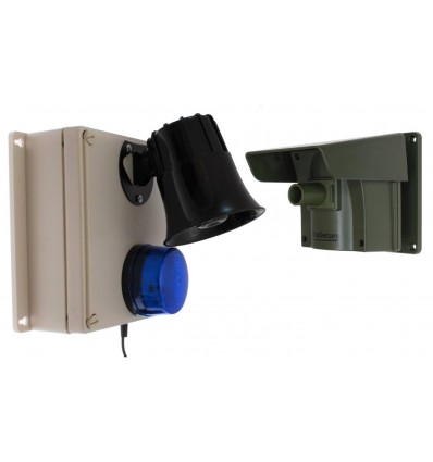 Protect-800 Driveway Alert with Loud Outdoor Siren Receiver.