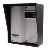 Additional UltraCOM2 Caller Station (no keypad) Silver with Black Hood.