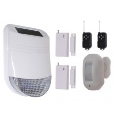HY Solar Wireless Siren Alarm Kit 3