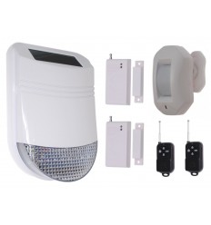 HY Solar Wireless Siren House Alarm Kit 3