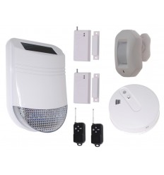 HY Solar Wireless Siren Alarm Kit 4