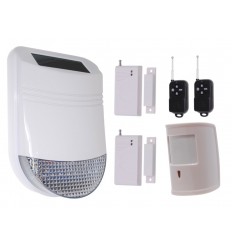 HY Solar Wireless Siren Alarm Kit 5