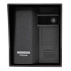 Caller Station for the Wireless Gate & Door Intercom (UltraCom2 No Keypad) Black & Black Hood 