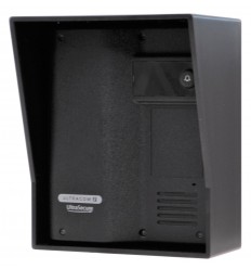 Caller Station for the Wireless Gate & Door Intercom (UltraCom2 No Keypad) Black & Black Hood 