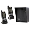 Wireless Gate & Door Intercom with 2 x Handsets (UltraCom2 No Keypad) Black & Black Hood 