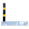 Black & Yellow Fold Away Parking Post