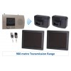 Long Range Twin PIR Solar Driveway Alarm Kit