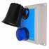 Wireless Alarm 'S' Type Siren Control Panel with Latching 118 Decibel Siren & Blue Flashing LED