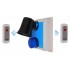 Wireless SOS & Lockdown Panic Siren Alarm with Portable Panic Buttons