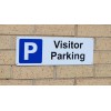 External Visitor Parking Wall Sign