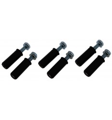 6 x M10 Tarmac Bolts