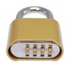 Combination Padlock Brass Weatherproof