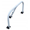 White Fold Down Hoop Barrier & Integral Lock (001-3790 K/D, 001-3780 K/A)