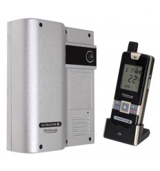 Wireless Door Intercom (UltraCom2 No keypad) Silver Caller Station