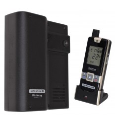 Wireless Door Intercom (UltraCom2 No keypad) Black Caller Station