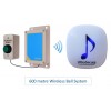 Medium range 600 metre Wireless DA600 Doorbell