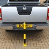 810 Folding Parking Post with a Combination Padlock