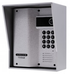 UltraCOM2 Caller Station with Keypad, Silver with Silver Hood