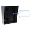 Silver Hood for the UltraCOM2 Wireless Gate Intercom 