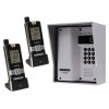 Wireless Gate & Door Intercom with Keypad & 2 x Handsets (UltraCom2) Silver & Silver Hood 