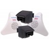 2 x PIR & 2 x Receiver DA600-T Wireless Garden & Driveway Alarm