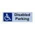 Disabled Parking Wall Sign