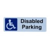 Disabled Parking Wall Sign