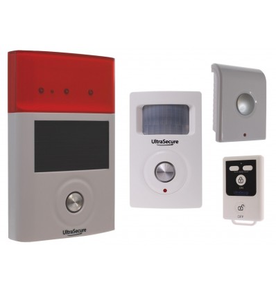BT Wireless PIR, Internal & External Sirens Shed & Garage Alarm System