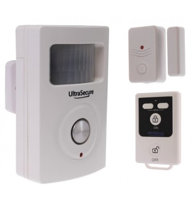 BT PIR & Magnetic Door/Window Contact Alarm with Remote Control